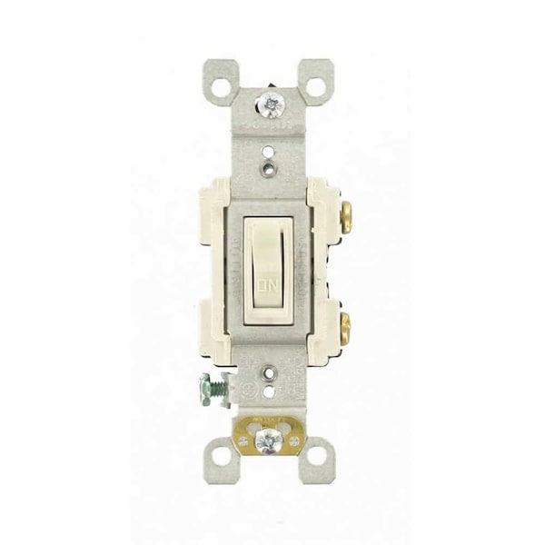Leviton 15 Amp Preferred Switch, White, 10PK M52-RS115-2WM - main
